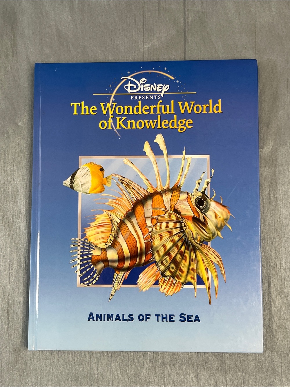 🛍️2/$20 Sale! Disney The Wonderful World of Knowledge Animals of the Sea 1999